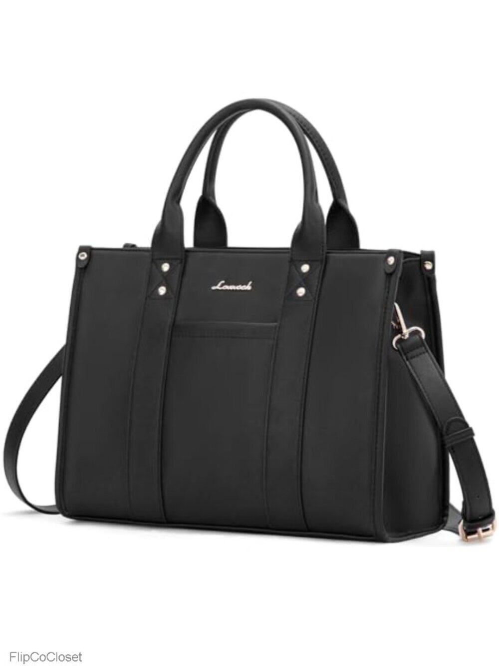 Leather Tote Bag Purse Satchel Crossbody Top Handle Zipper